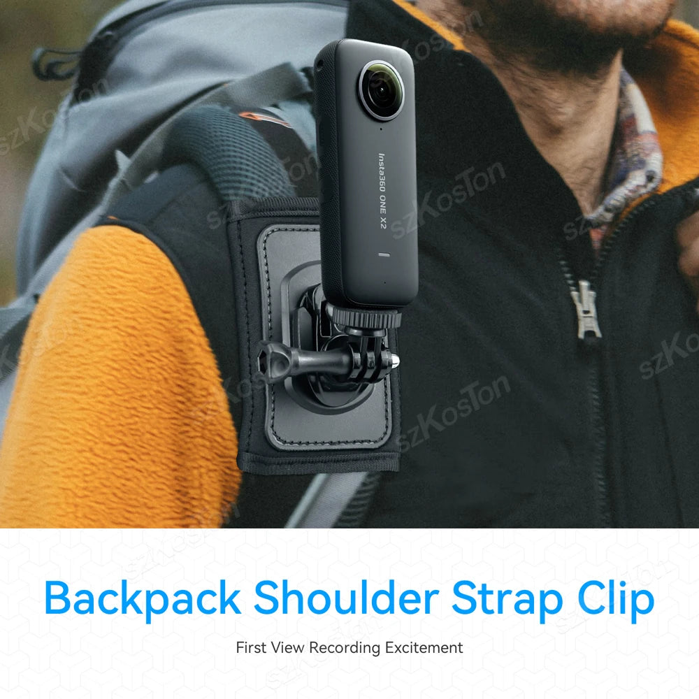 Backpack camera mount