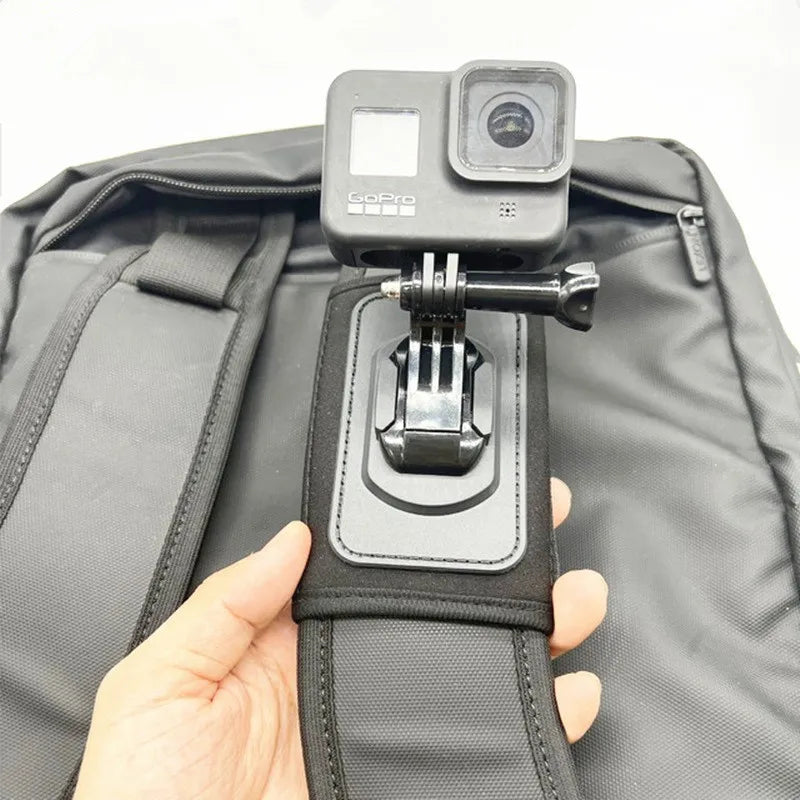 Backpack camera mount