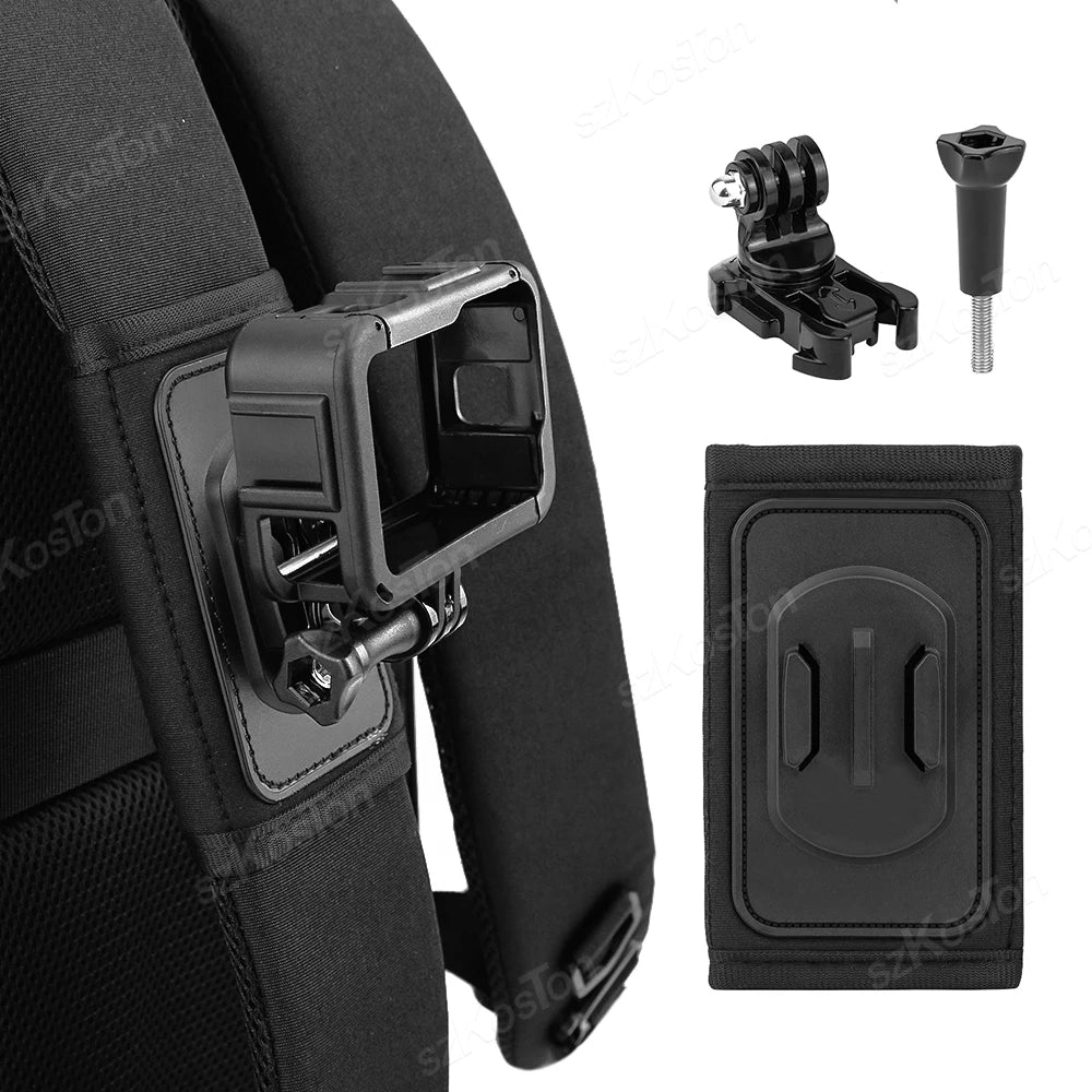 Backpack camera mount