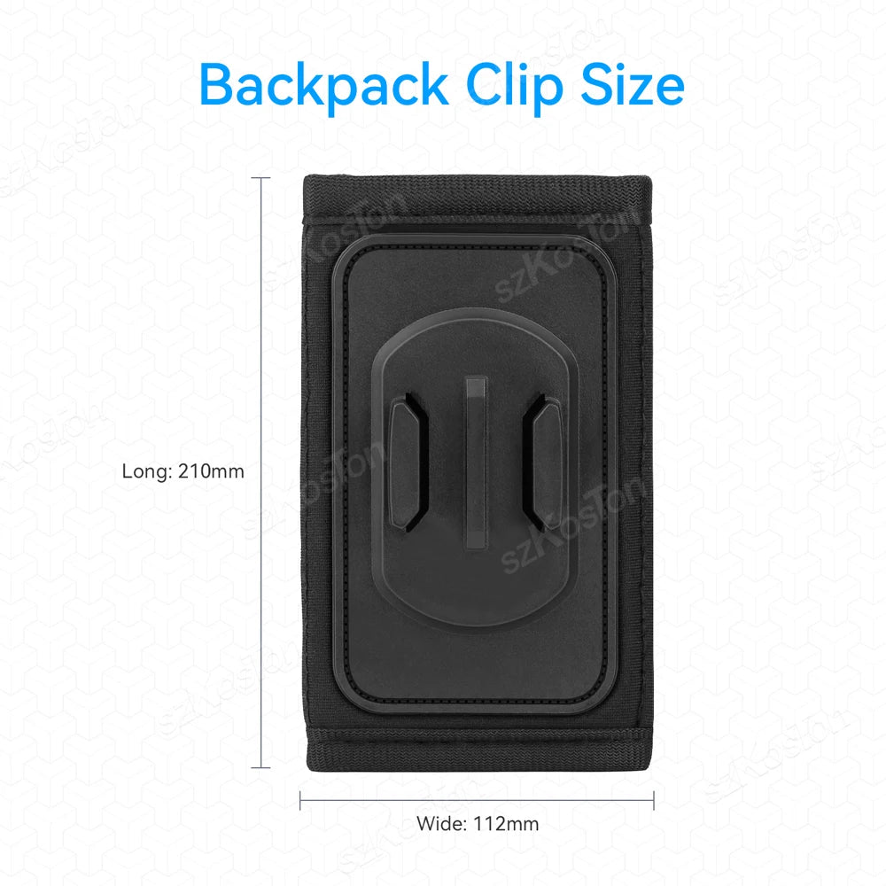 Backpack camera mount